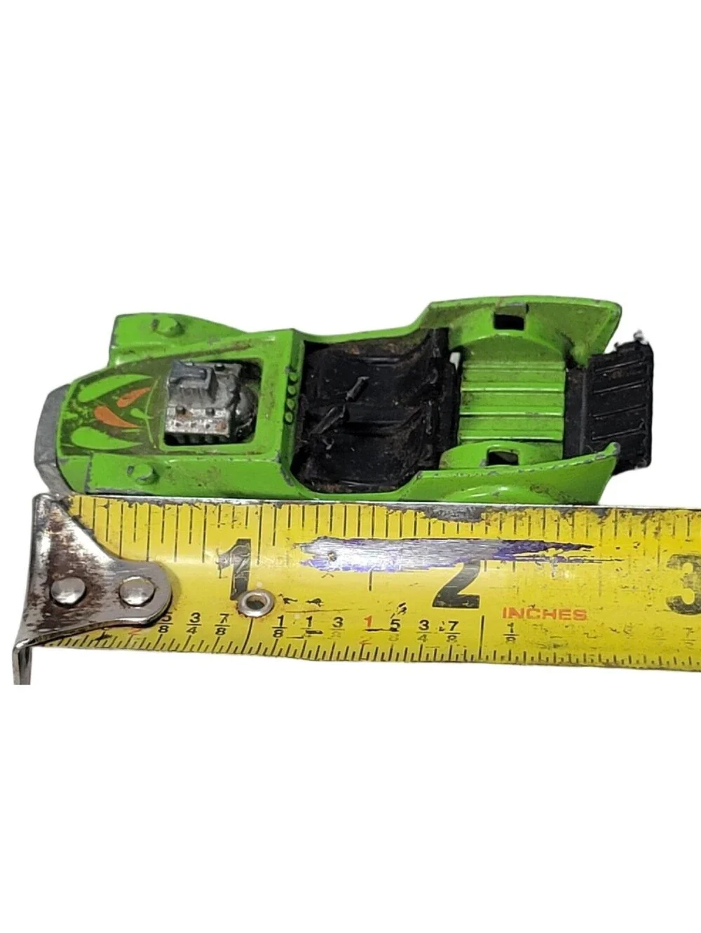 Vintage Original 1969 REDLINE Hot Wheels Ice 'T' Lime Green Made in Hong Kong